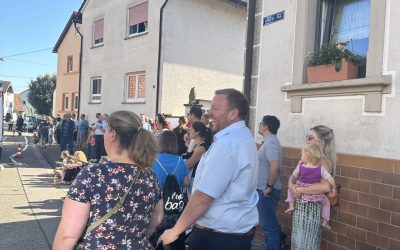 Die Übung der Jugendfeuerwehren der VG Kandel