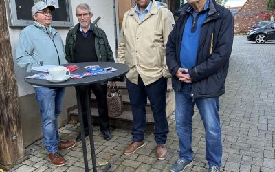 Infostand in Kandel und Winden