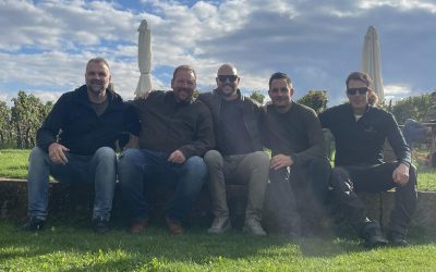 Ein Tag mit alten Freunden durch die Weinberge