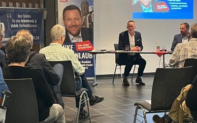 Ein toller Abend in Kandel mit Staatsminister Michael Ebling!