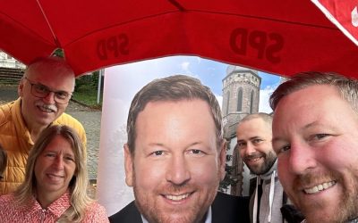 Infostand in Freckenfeld