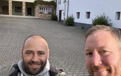 Vormittag in Vollmersweiler – Flyer und gute Gespräche