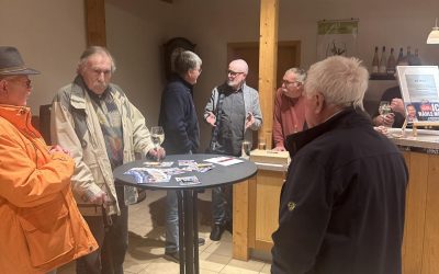Infostand in Minfeld