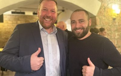 Unterstützung durch einen Freund – Ein besonderer Tag im Wahlkampf