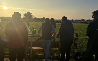 Sonntag auf dem Sportplatz